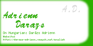 adrienn darazs business card
